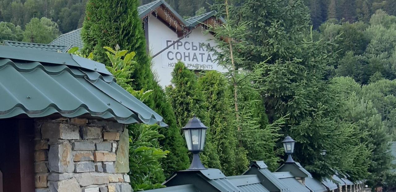Girska Sonata Hotel & Apartments Mykulychyn Luaran gambar