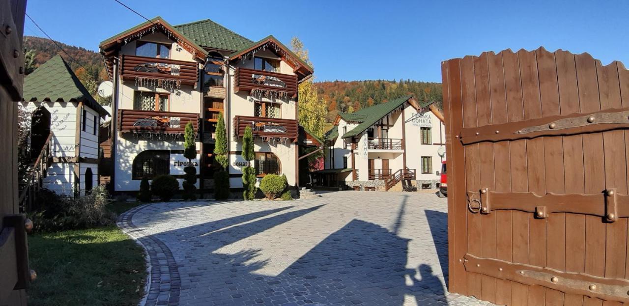 Girska Sonata Hotel & Apartments Mykulychyn Luaran gambar