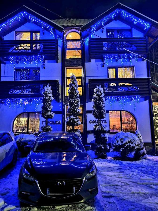 Girska Sonata Hotel & Apartments Mykulychyn Luaran gambar
