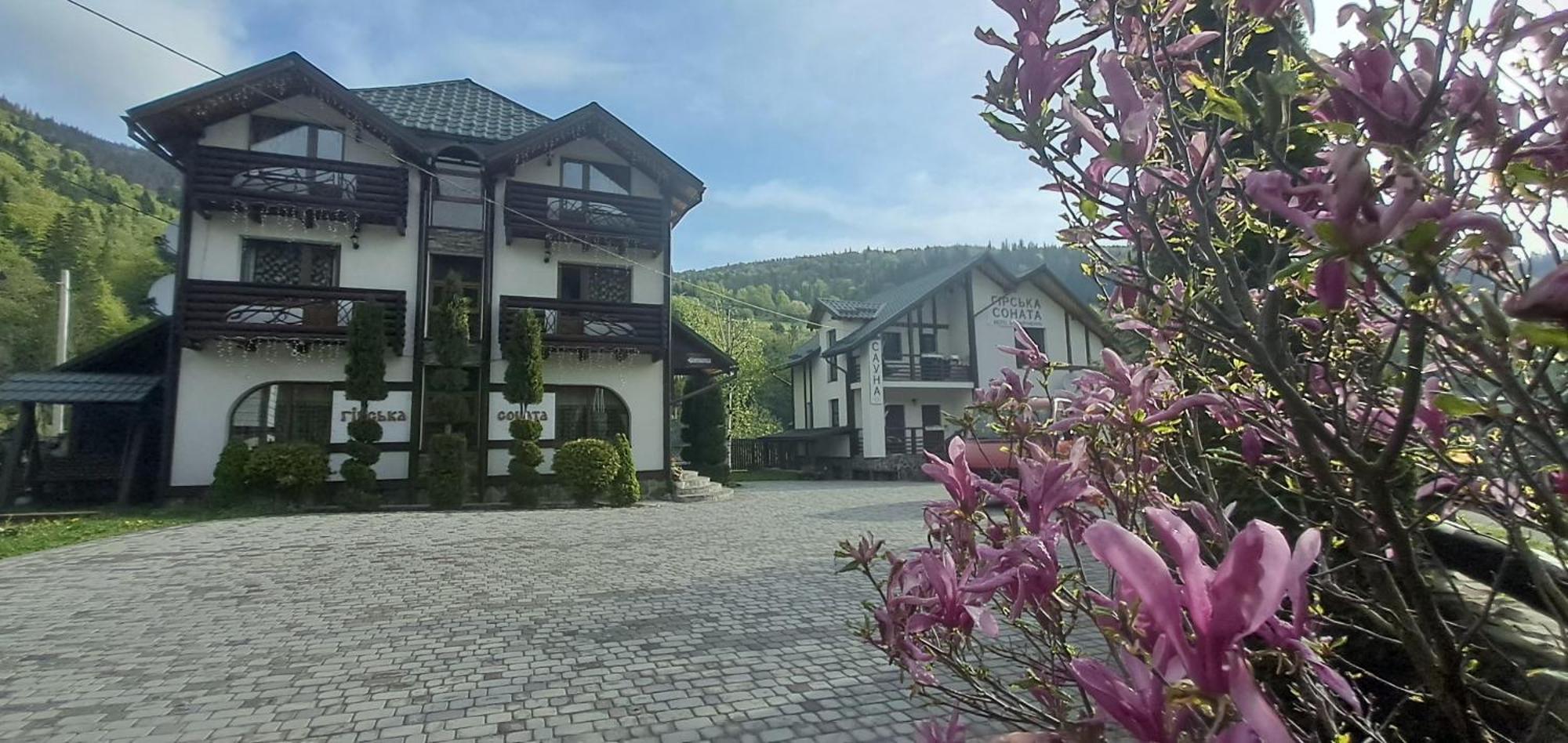 Girska Sonata Hotel & Apartments Mykulychyn Luaran gambar